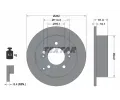 TEXTAR Brzdov kotou PRO - 262 mm ‐ TXT 92156803
