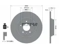 TEXTAR Brzdov kotou PRO - 302 mm ‐ TXT 92159503