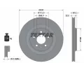TEXTAR Brzdov kotou PRO - 330 mm ‐ TXT 92160303