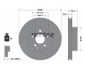 Brzdov kotou TEXTAR ‐ TXT 92163205