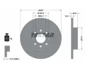 TEXTAR Brzdov kotou PRO - 257 mm ‐ TXT 92164603
