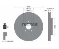 TEXTAR Brzdov kotou PRO - 319 mm ‐ TXT 92171503