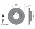 TEXTAR Brzdov kotou - 297 mm ‐ TXT 92222600