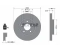 TEXTAR Brzdov kotou PRO - 280 mm ‐ TXT 92232203
