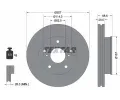 TEXTAR Brzdov kotou PRO - 257 mm ‐ TXT 92236003