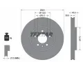 Brzdov kotou TEXTAR ‐ TXT 92256803
