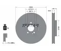 Brzdov kotou TEXTAR ‐ TXT 92258003