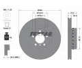TEXTAR Brzdov kotou PRO - 340 mm ‐ TXT 92264925