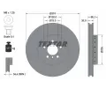 Brzdov kotou TEXTAR ‐ TXT 92266025