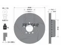 Brzdov kotou TEXTAR ‐ TXT 92266925