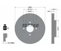 TEXTAR Brzdov kotou PRO - 280 mm ‐ TXT 92269203