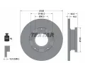 TEXTAR Brzdov kotou PRO - 308 mm ‐ TXT 92273903