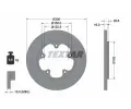 Brzdový kotouč TEXTAR ‐ TXT 92274103 Brzdový kotouč TEXTAR ‐ TXT 92274103