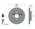 TEXTAR Brzdov kotou PRO - 236 mm ‐ TXT 92278703
