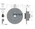 Brzdov kotou TEXTAR ‐ TXT 92291003