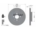Brzdový kotouč TEXTAR ‐ TXT 92292103 Brzdový kotouč TEXTAR ‐ TXT 92292103