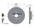 Brzdov kotou TEXTAR ‐ TXT 92301503