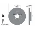 TEXTAR Brzdov kotou PRO - 276 mm ‐ TXT 92313703