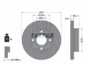 TEXTAR Brzdov kotou PRO - 231 mm ‐ TXT 92314003