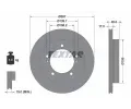 TEXTAR Brzdov kotou PRO - 287 mm ‐ TXT 92314103