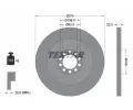Brzdov kotou TEXTAR ‐ TXT 93015500