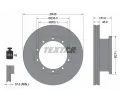 TEXTAR Brzdov kotou - 430 mm ‐ TXT 93086800