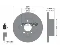 TEXTAR Brzdov kotou - 276 mm ‐ TXT 93104700