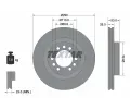 TEXTAR Brzdov kotou - 290 mm ‐ TXT 93127200