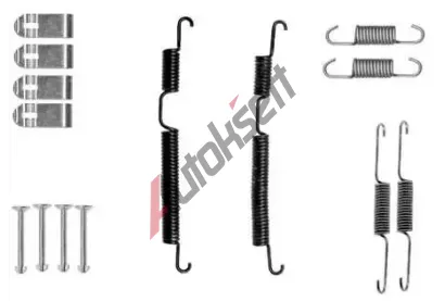 TEXTAR Sada příslušenství brzdové čelisti TXT 97049400, 97049400 TEXTAR Sada příslušenství brzdové čelisti TXT 97049400, 97049400