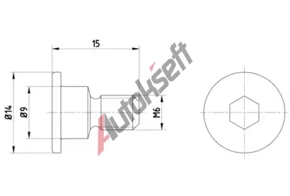 TEXTAR roub brzdovho kotoue TXT TPM0001, TPM0001