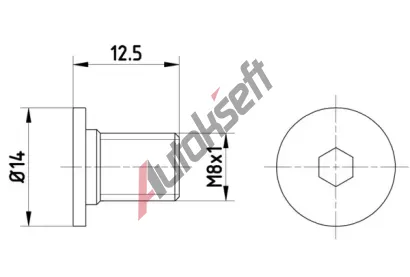 TEXTAR roub brzdovho kotoue TXT TPM0002, TPM0002