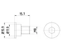 roub brzdovho kotoue TEXTAR ‐ TXT TPM0003