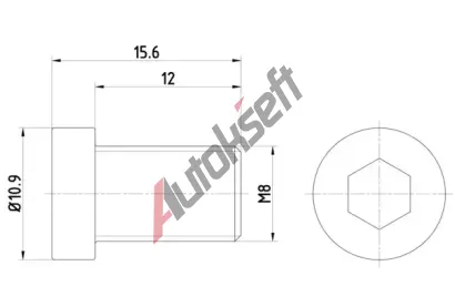 TEXTAR roub brzdovho kotoue TXT TPM0009, TPM0009