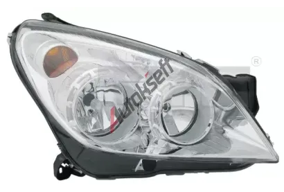 Faro Destro TYC 20-12049-05-2 - Per Veicoli Con Regolazione Elettrica, Lampada H7, Cromato