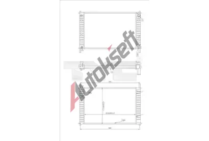 TYC Chladi vody TYC 710-0030-R, 710-0030-R