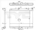 Chladi vody TYC ‐ TYC 726-0018-R