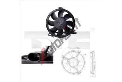 TYC Vtrk chlazen motoru TYC 802-0002, 802-0002