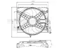 Vtrk chlazen motoru TYC ‐ TYC 803-0011