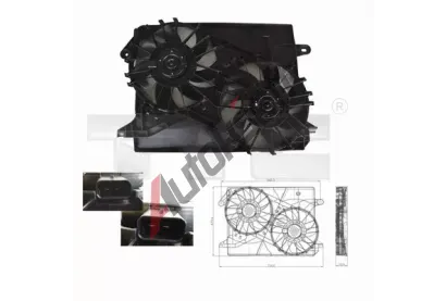 TYC Vtrk chlazen motoru TYC 804-0001, 804-0001