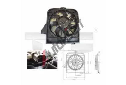 TYC V�tr�k chlazen� motoru TYC 804-0003, 804-0003