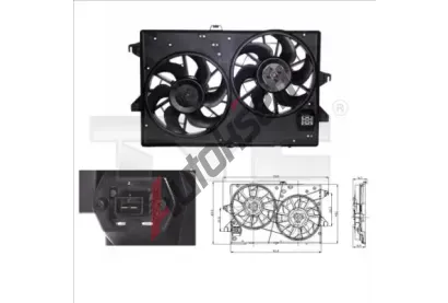 TYC V�tr�k chlazen� motoru TYC 810-0007, 810-0007
