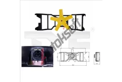 TYC Vtrk chlazen motoru TYC 810-0021, 810-0021