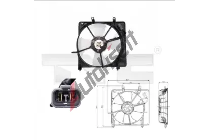 TYC Vtrk chlazen motoru TYC 812-0001, 812-0001