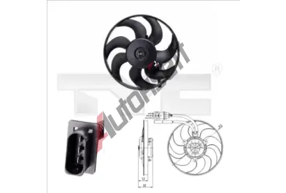TYC Vtrk chlazen motoru TYC 831-0009, 831-0009