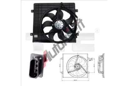 TYC Vtrk chlazen motoru TYC 832-0002, 832-0002