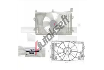 TYC Vtrk chlazen motoru TYC 836-0013, 836-0013