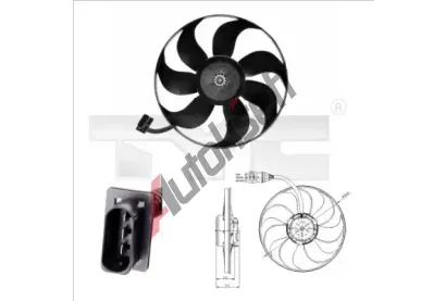TYC Vtrk chlazen motoru TYC 837-0004, 837-0004