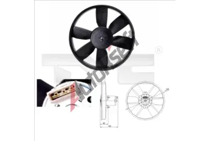 TYC V�tr�k chlazen� motoru TYC 837-0009, 837-0009