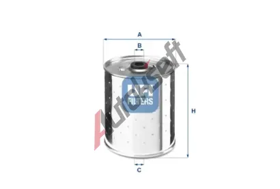 UFI Olejový filtr UFI 20.012.00, 20.012.00 UFI Olejový filtr UFI 20.012.00, 20.012.00