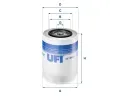 UFI Olejov� filtr&nbsp;&dash;&nbsp;UFI 23.108.01